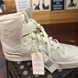 Adidas White Jeremy Scott opal 4.0